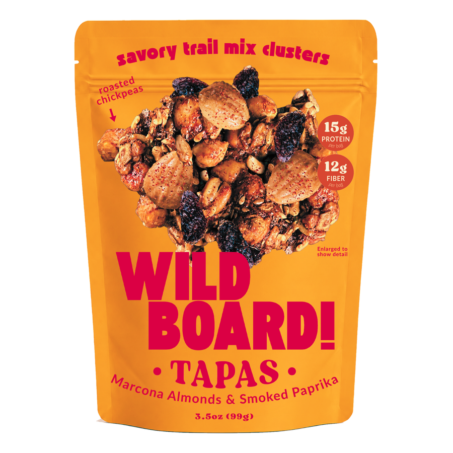 Marcona & paprika savory trail mix clusters