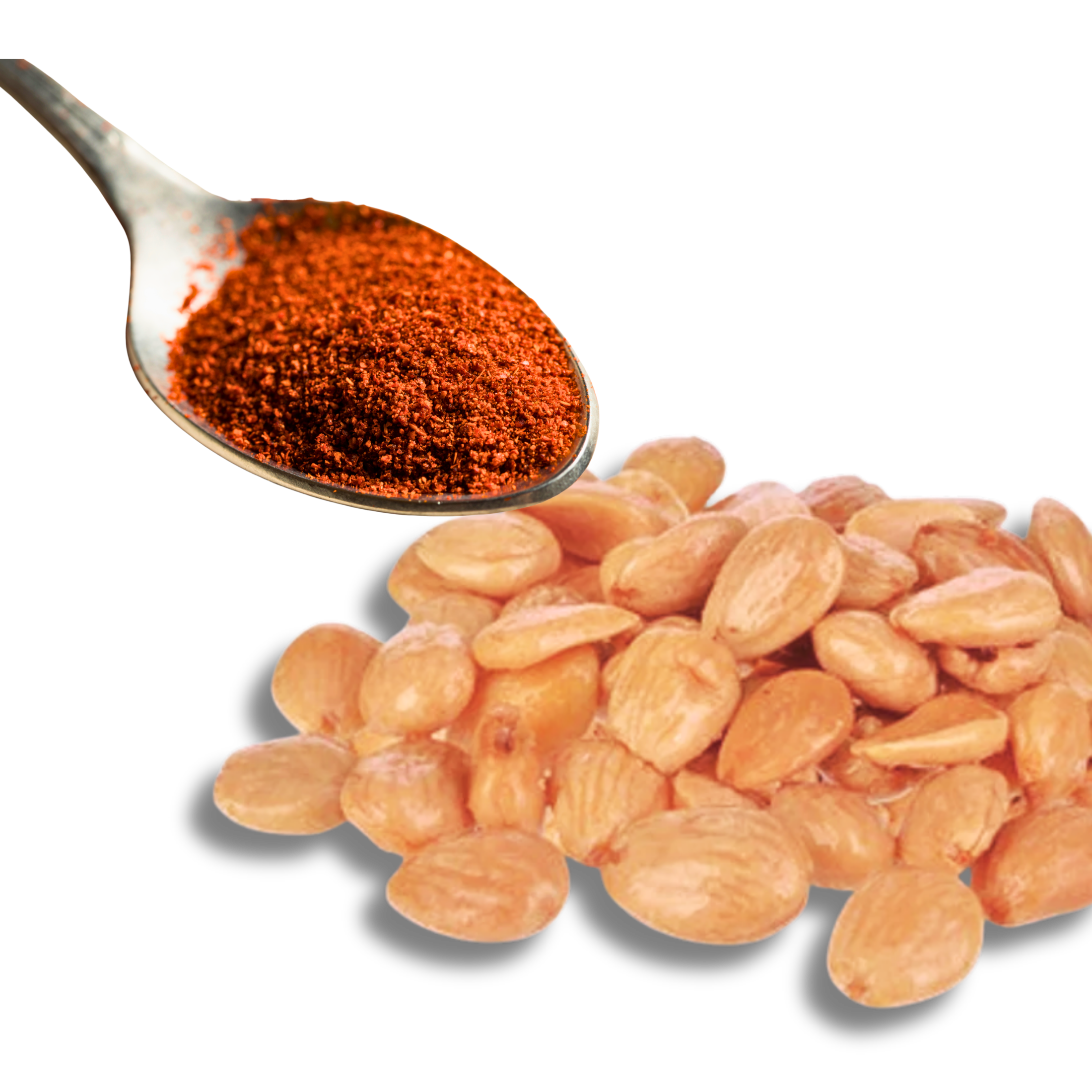 A serving of WildBoard Tapas savory trail mix clusters showing the Marcona almond and smoked paprika coated pieces